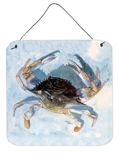 Crab Aluminium Metal Wall or Door Hanging Prints