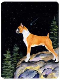 SS8496MP Starry Night Boxer Mouse Pad