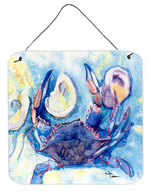 Crab Aluminium Metal Wall or Door Hanging Prints