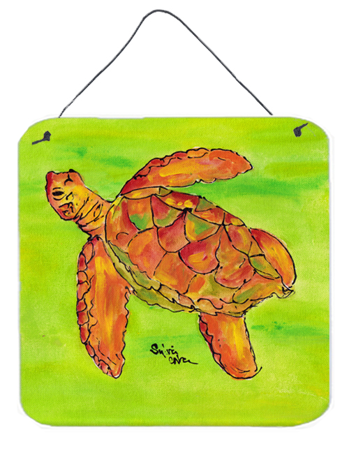 Turtle Aluminium Metal Wall or Door Hanging Prints