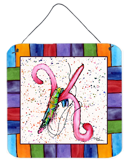 Picture of Carolines Treasures 8434-KDS66 Beach And Seafood Aluminium Metal Wall or Door Hanging Prints 8434