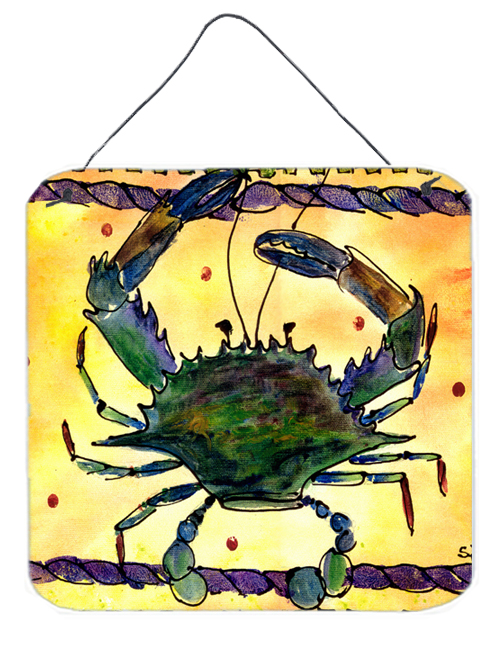 Crab Aluminium Metal Wall or Door Hanging Prints