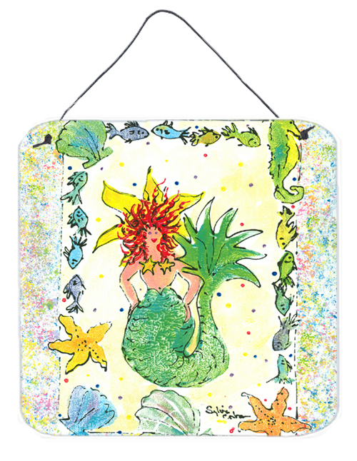 Mermaid Aluminium Metal Wall or Door Hanging Prints