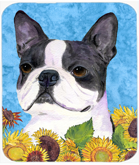 Boston Terrier Mouse Pad, Hot Pad or Trivet
