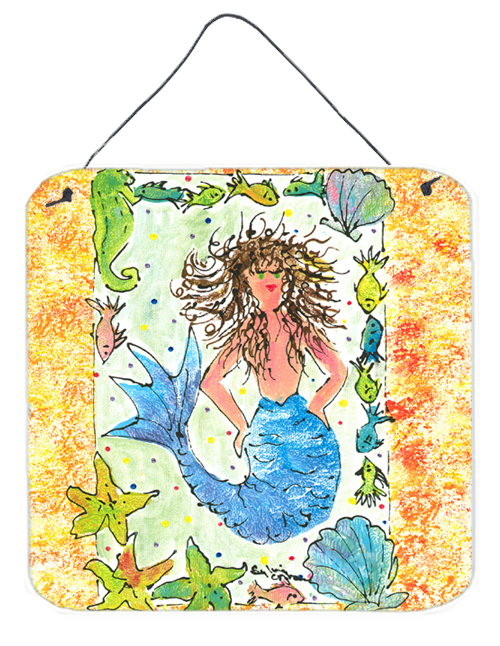 Mermaid Aluminium Metal Wall or Door Hanging Prints