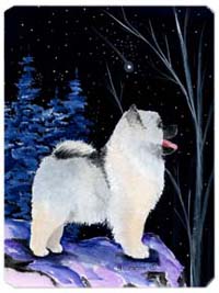 SS8380MP Starry Night Keeshond Mouse Pad
