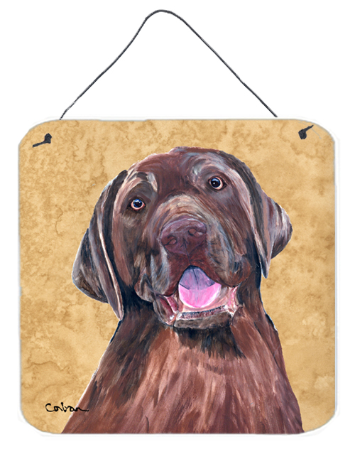 Labrador Aluminium Metal Wall or Door Hanging Prints