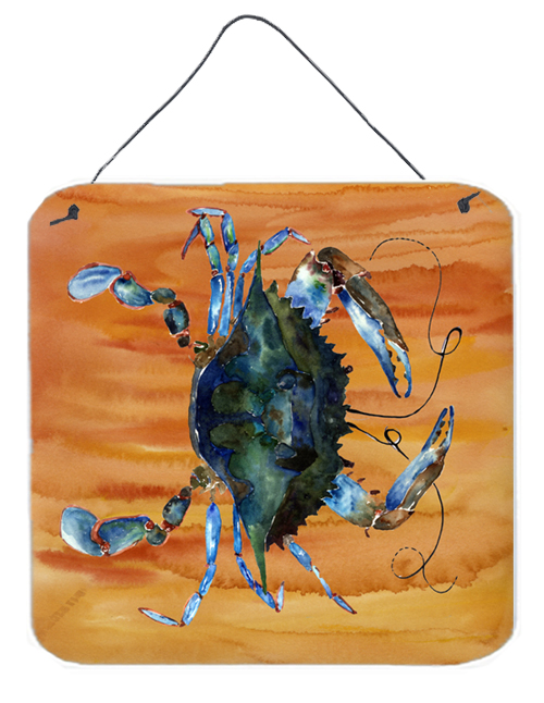 Crab Aluminium Metal Wall or Door Hanging Prints