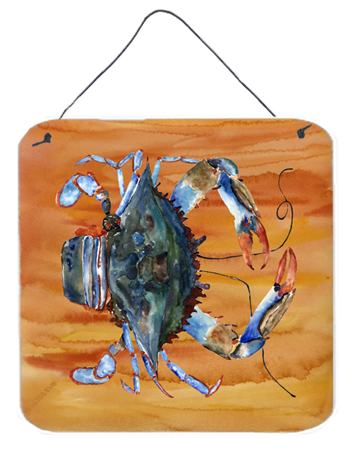 Crab Aluminium Metal Wall or Door Hanging Prints