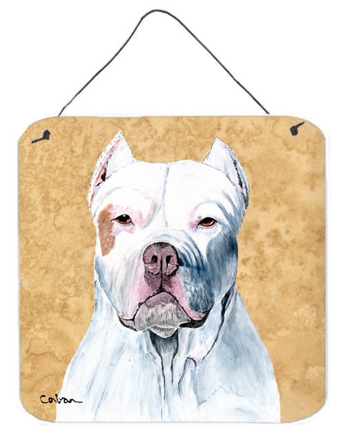 Pit Bull Aluminium Metal Wall or Door Hanging Prints