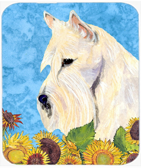 Scottish Terrier Mouse Pad, Hot Pad or Trivet