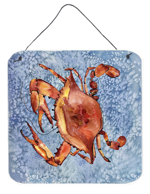 Crab Aluminium Metal Wall or Door Hanging Prints