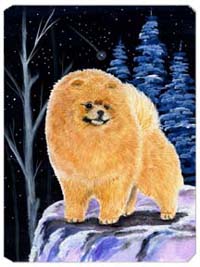 SS8396MP Starry Night Pomeranian Mouse Pad