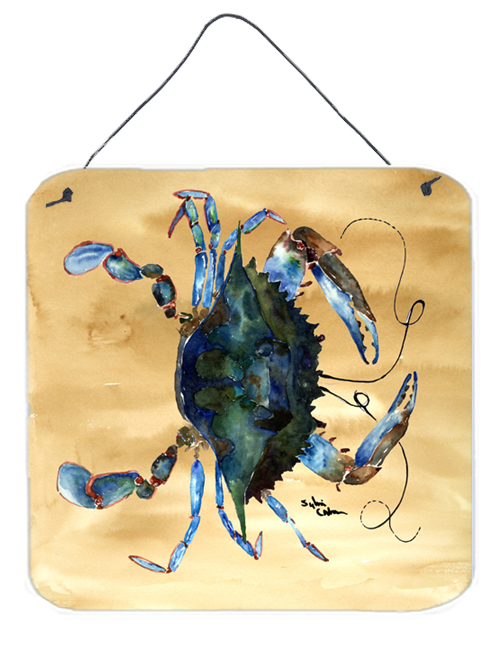 Crab Aluminium Metal Wall or Door Hanging Prints