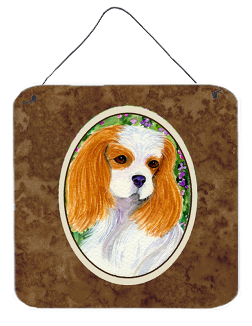 Cavalier Spaniel Aluminium Metal Wall or Door Hanging Prints