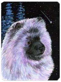 SS8412MP Starry Night Keeshond Mouse Pad