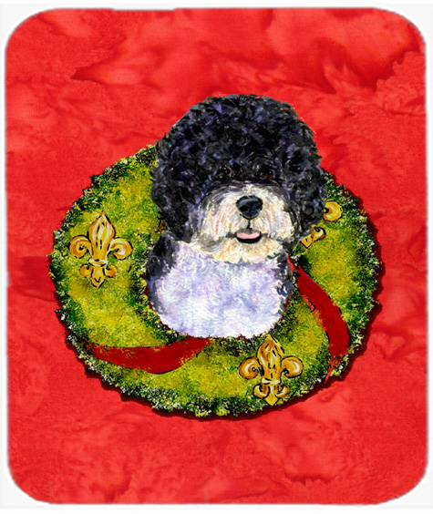 Portuguese Water Dog Mouse Pad, Hot Pad or Trivet