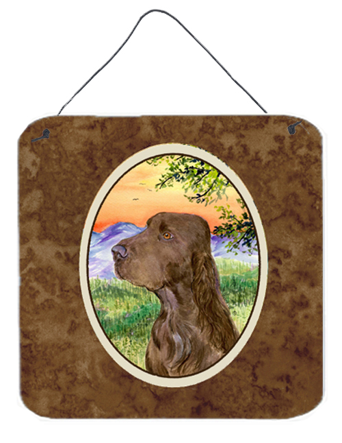 Field Spaniel Aluminium Metal Wall or Door Hanging Prints