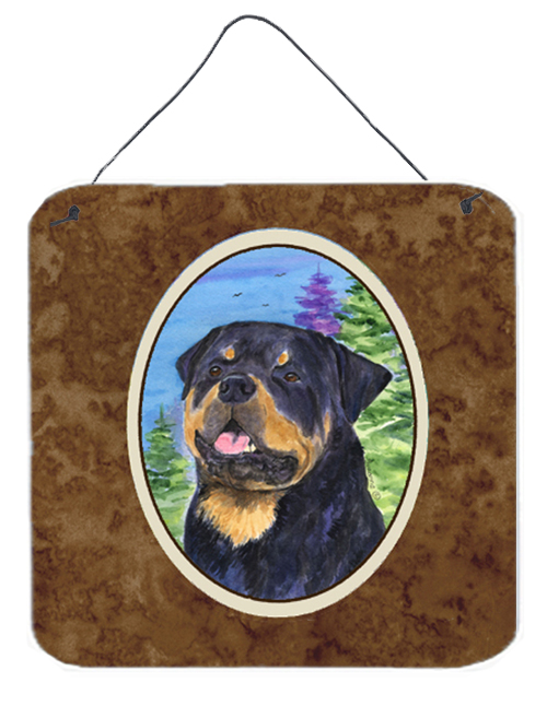 Rottweiler Aluminium Metal Wall or Door Hanging Prints