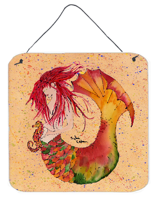 Mermaid Aluminium Metal Wall or Door Hanging Prints