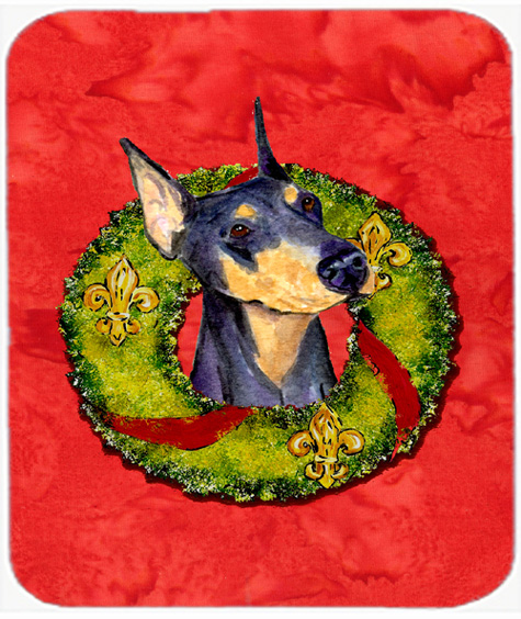 Doberman Mouse Pad, Hot Pad or Trivet