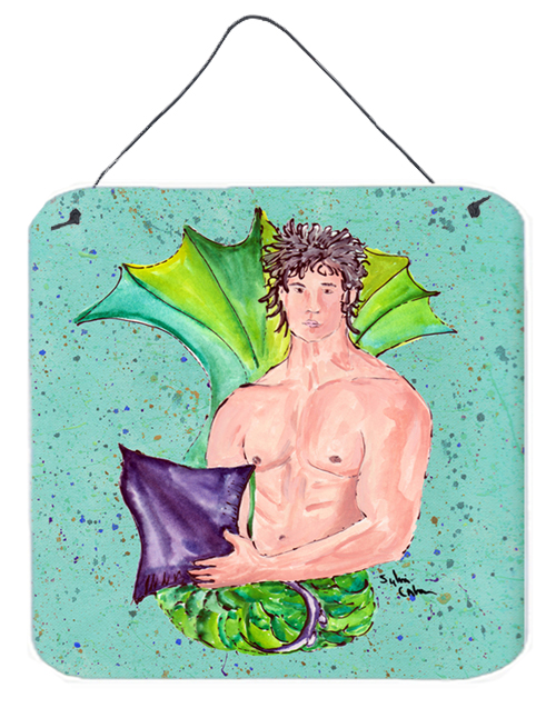 Merman Aluminium Metal Wall or Door Hanging Prints