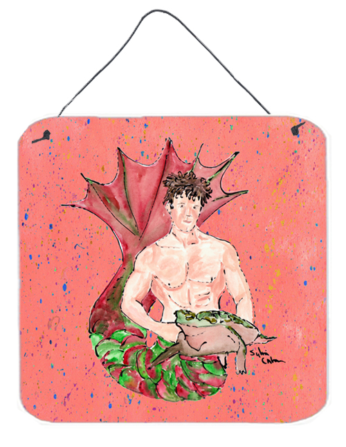 Merman Aluminium Metal Wall or Door Hanging Prints