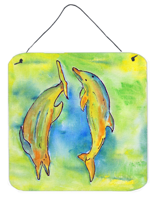 Dolphin Aluminium Metal Wall or Door Hanging Prints