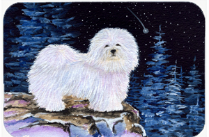 Starry Night Coton De Tulear Mouse Pad