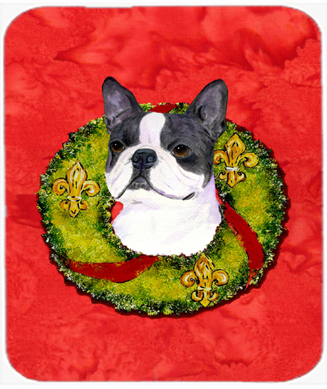 Boston Terrier Mouse Pad, Hot Pad or Trivet