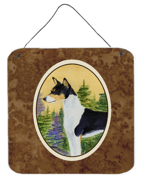 Basenji Aluminium Metal Wall or Door Hanging Prints