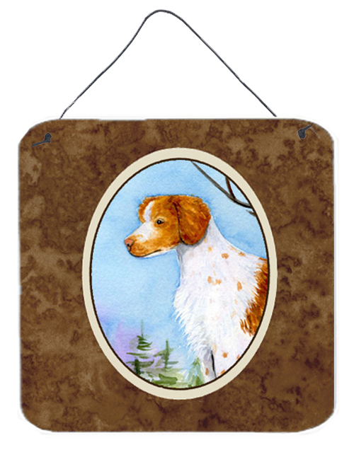Setter Aluminium Metal Wall or Door Hanging Prints