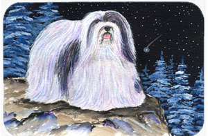 Starry Night Havanese Mouse Pad