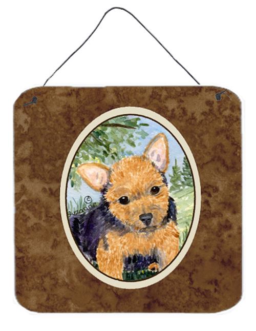 Norwich Terrier Aluminium Metal Wall or Door Hanging Prints