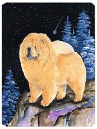 SS8454MP Starry Night Chow Chow Mouse Pad