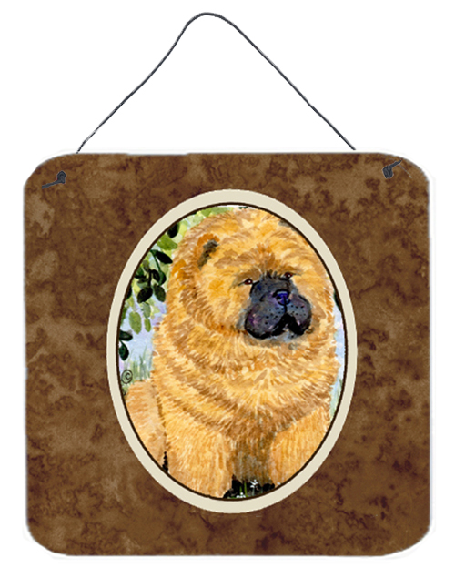 Chow Chow Aluminium Metal Wall or Door Hanging Prints