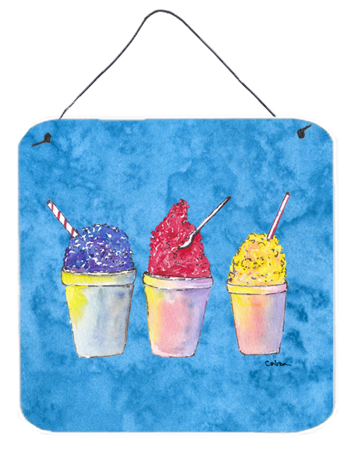 Snowballs Aluminium Metal Wall or Door Hanging Prints