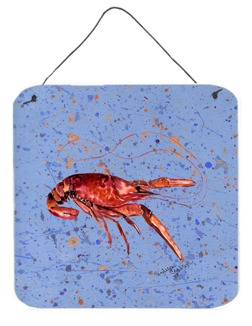 Crawfish Aluminium Metal Wall or Door Hanging Prints