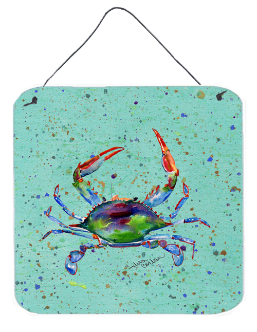 Crab Aluminium Metal Wall or Door Hanging Prints