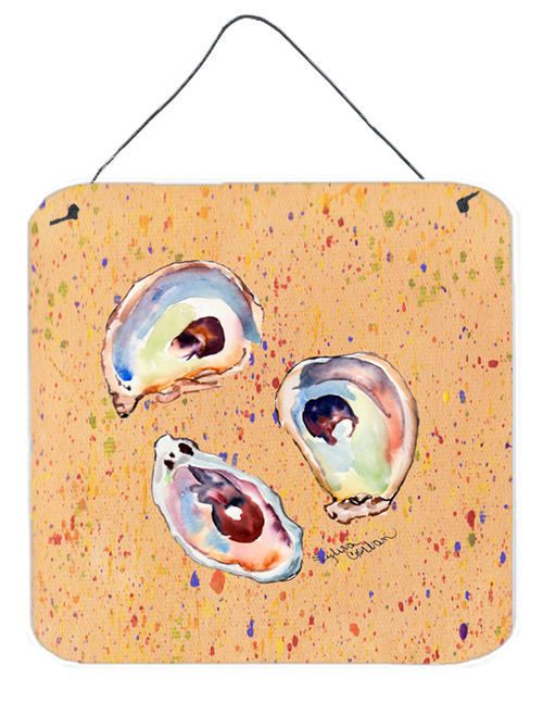 Oyster Aluminium Metal Wall or Door Hanging Prints