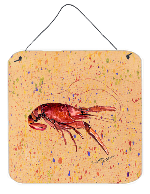 Crawfish Aluminium Metal Wall or Door Hanging Prints