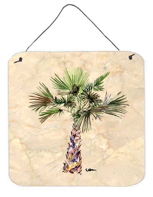 Tree - Palm Tree Aluminium Metal Wall or Door Hanging Prints