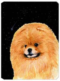 Starry Night Pomeranian Mouse Pad