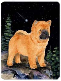 SS8488MP Starry Night Chow Chow Mouse Pad