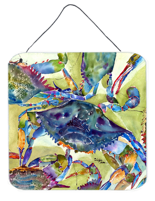 Crab Aluminium Metal Wall or Door Hanging Prints