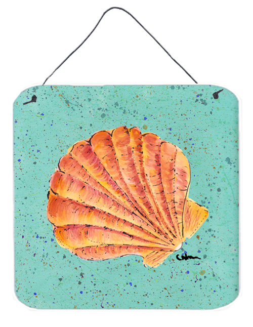 Shells Aluminium Metal Wall or Door Hanging Prints