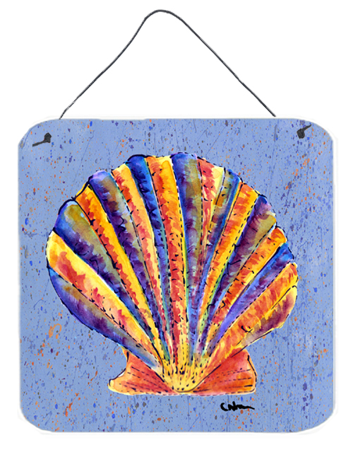 Shells Aluminium Metal Wall or Door Hanging Prints