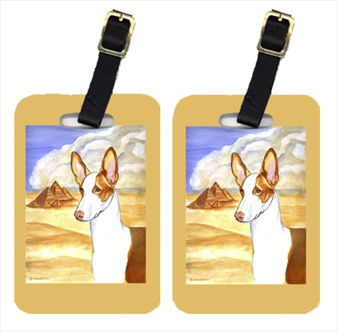Picture of Carolines Treasures 7031BT Pair Of 2 Ibizan Hound Luggage Tags