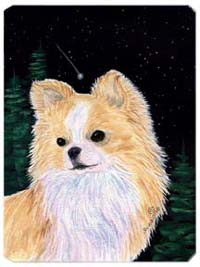 Starry Night Chihuahua Mouse Pad
