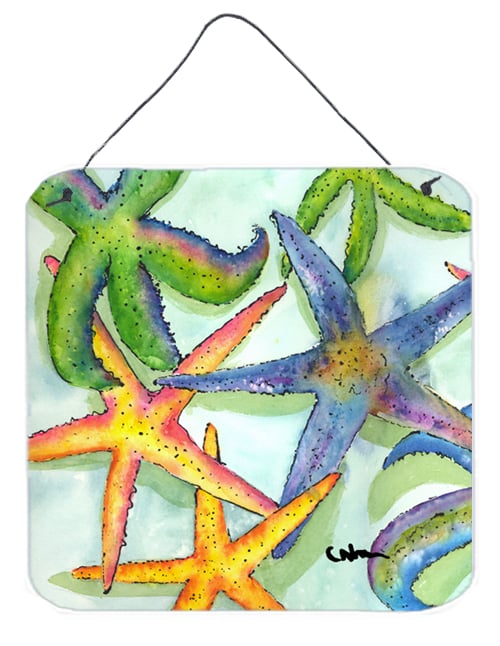 Starfish Aluminium Metal Wall or Door Hanging Prints